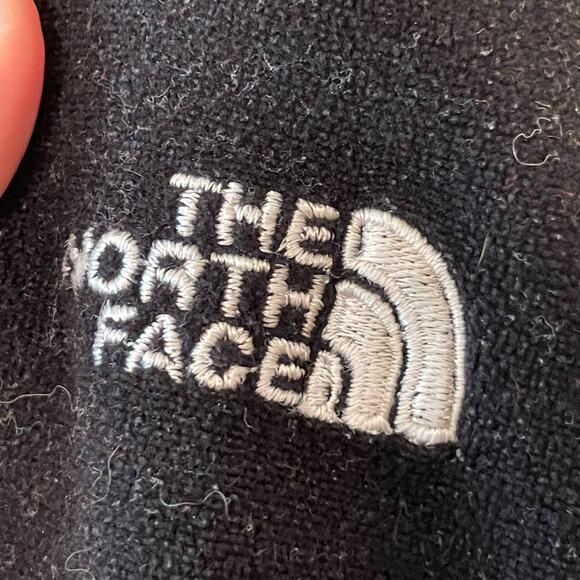 The North Face M/M fitted long sleeve pullover sweater fleece polyester black - Picture 4 of 8